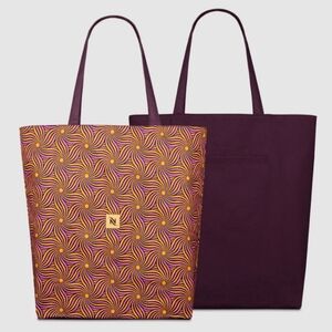 Nespresso Festive Rerversible Tote BAG